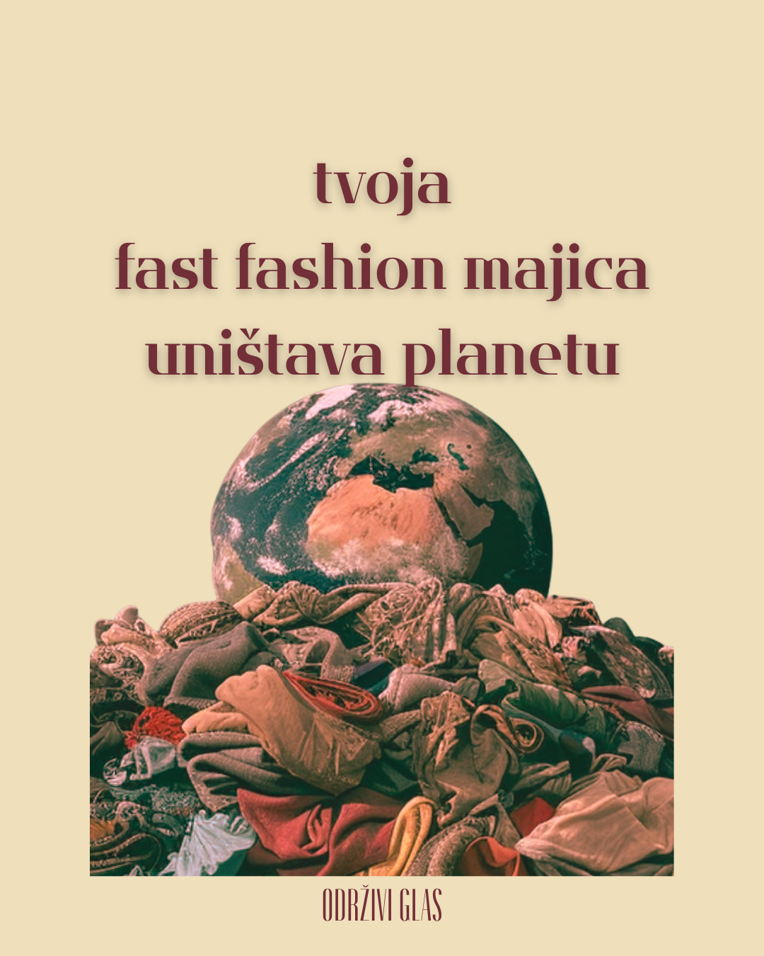 Kultura bacanja i tvoja fast fashion majica uništavaju planetu